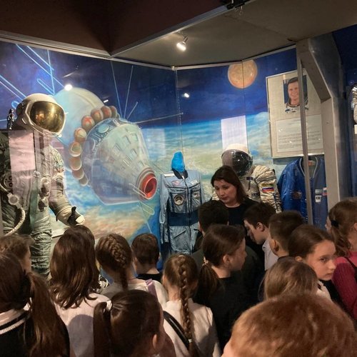 "Живые уроки" в Музее космонавтики
