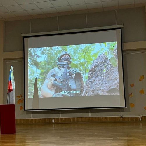 Урок Мужества. Патриотическая встреча с участником специальной военной операции