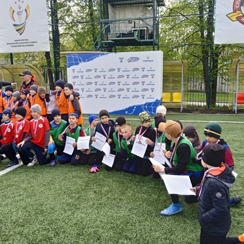 Бронза в финале Школьной футбольной лиги