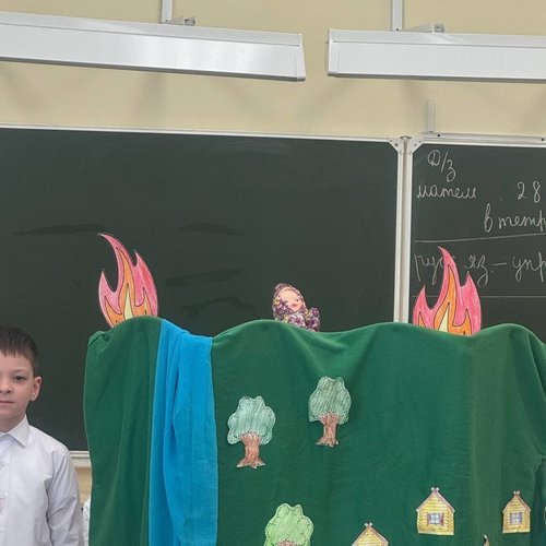  Показ постановки по мотивам стихотворения чувашского поэта Юрия Семендера  «Зорька»