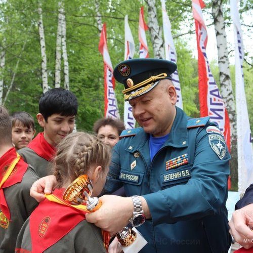 Команда СОШ 1 на "Школе безопасности"