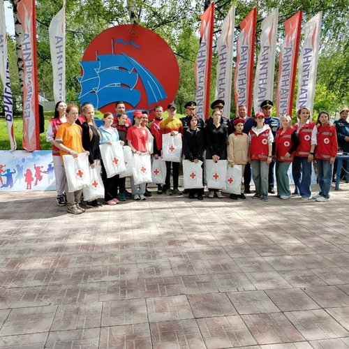 Команда СОШ 1 на "Школе безопасности"