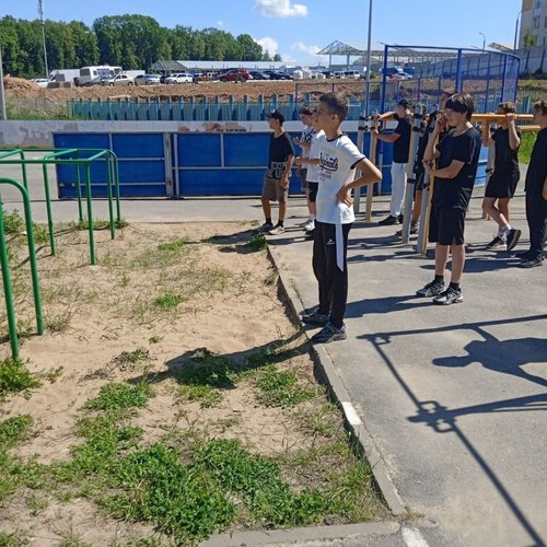 Учебные сборы. 8 классы. 3 день.