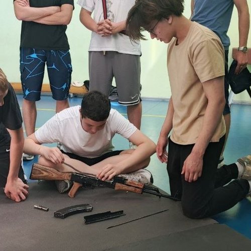 Учебные сборы. 8 классы. 3 день.