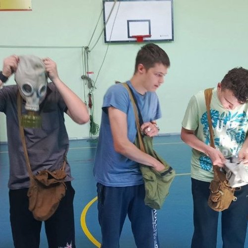 Учебные сборы. 8 классы. 3 день.