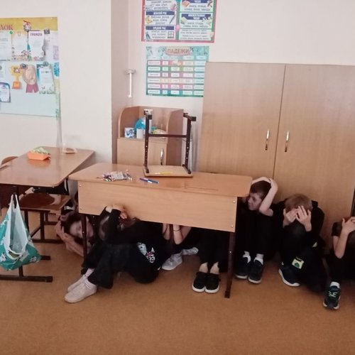 Антитеррористические учения в пришкольном лагере