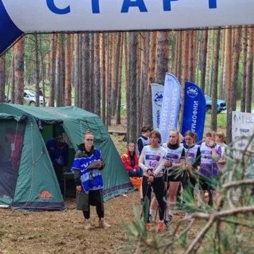  Мастер-класс по северной ходьбе в пришкольном лагере