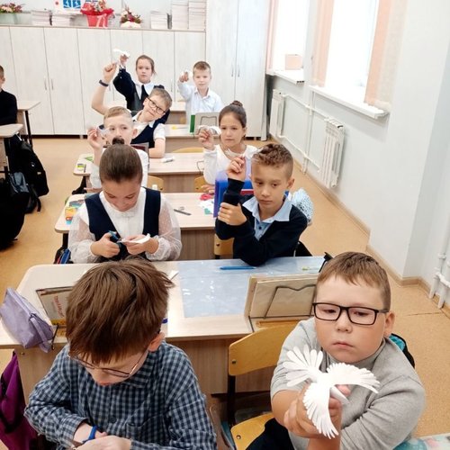 Акция "Голубь мира"