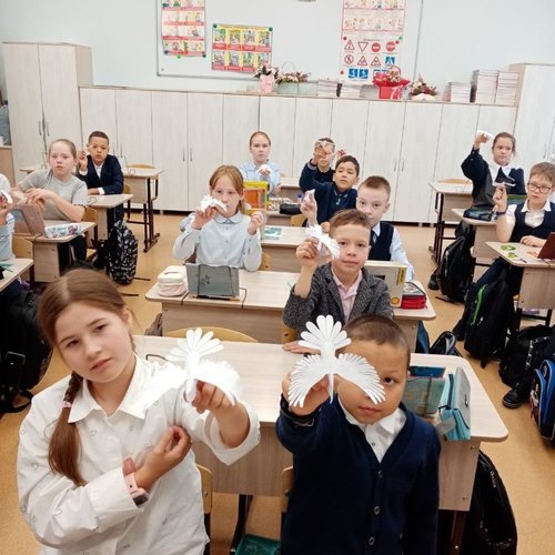 Акция "Голубь мира"