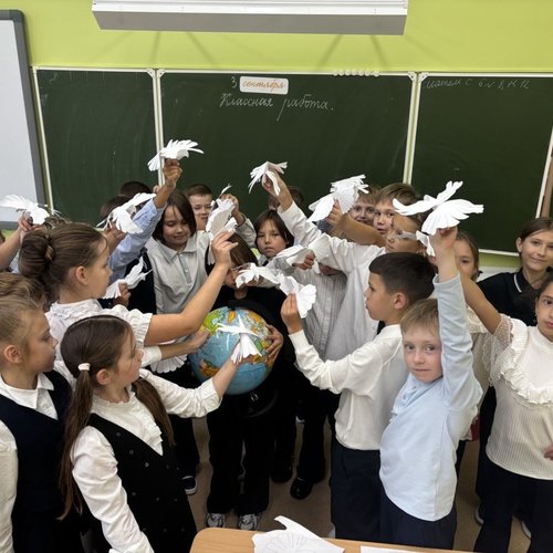 Акция "Голубь мира"