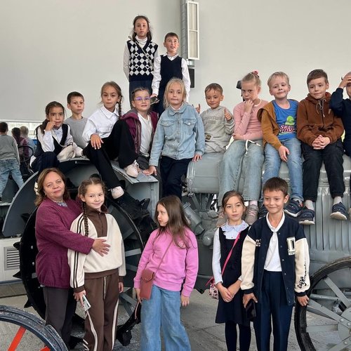 2Г класс в Музее истории трактора
