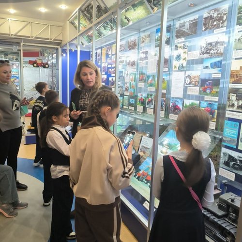 2Г класс в Музее истории трактора