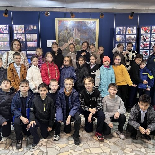 Урок культуры безопасности в Музее пожарной охраны