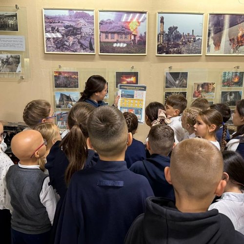 Урок культуры безопасности в Музее пожарной охраны