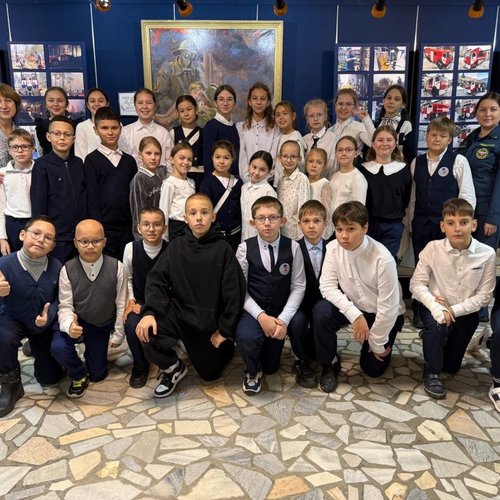 Урок культуры безопасности в Музее пожарной охраны