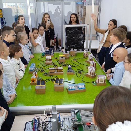 "Живые уроки" 4А класса в Кванториуме