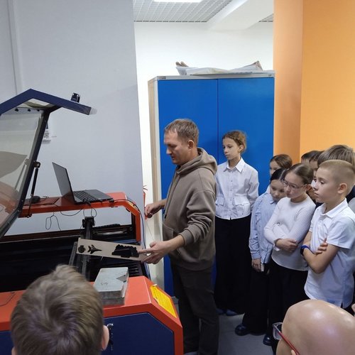 "Живые уроки" 4А класса в Кванториуме