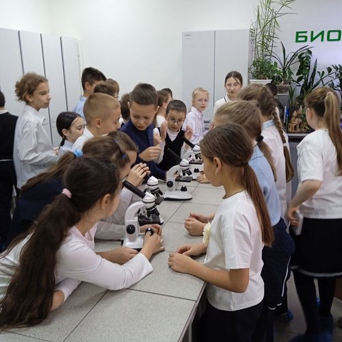 "Живые уроки" 4А класса в Кванториуме