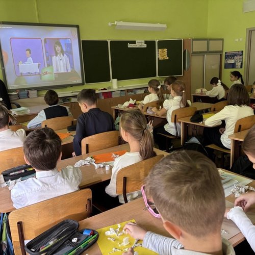 Завтрак — залог успеха в школе!: ученики младших классов СОШ №1 узнали, почему нельзя пропускать утренний приём пищи