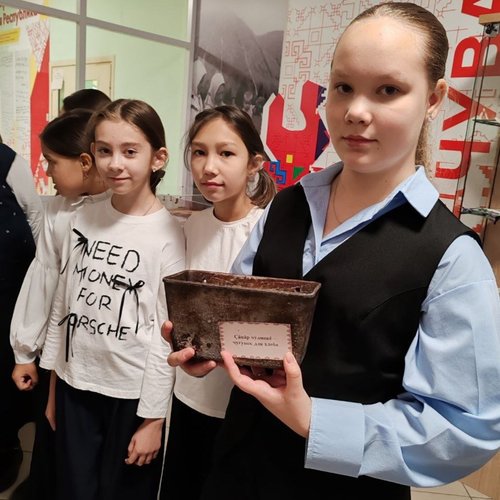 Урок в школьном музее "Хлеб всему голова"
