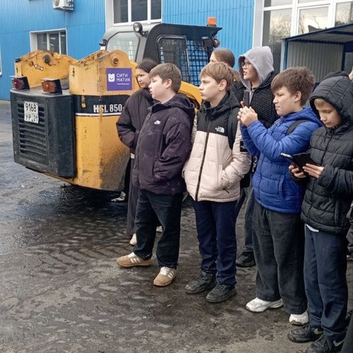 Экскурсия на Мусороперегрузочную станцию 5Б класса Экскурсия на Мусороперегрузочную станцию 5Б класса