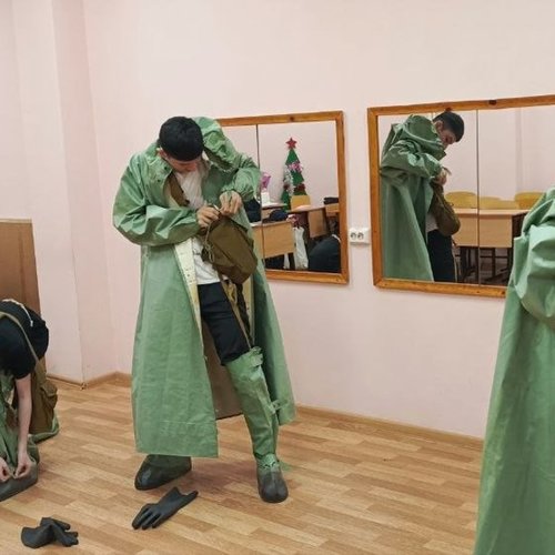 Муниципальный этап республиканской военно-спортивной игры "Зарница"