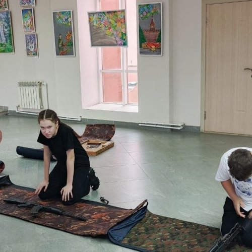 Муниципальный этап республиканской военно-спортивной игры "Зарница"