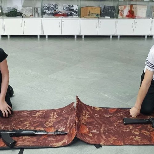 Муниципальный этап республиканской военно-спортивной игры "Зарница"