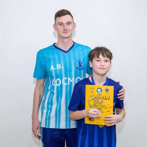 Поздравляем воспитанников футбольной школы "Космос"!