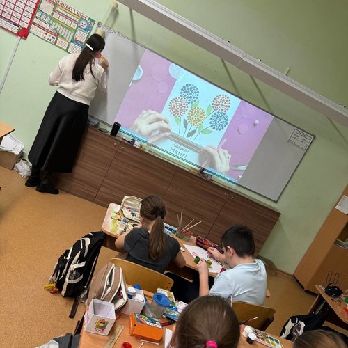 Мастер-класс "Открытка маме"  от мамы 4Ж класса