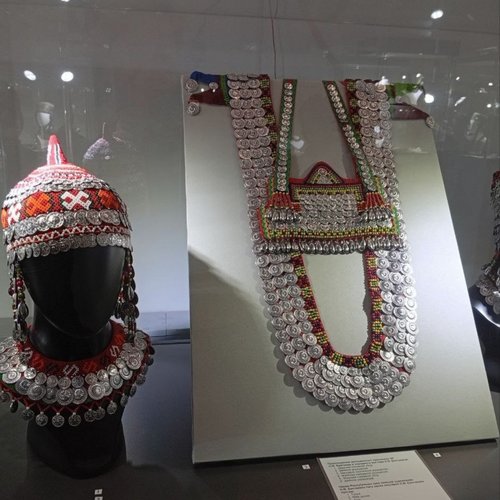 3Б класс в Музее чувашской вышивки