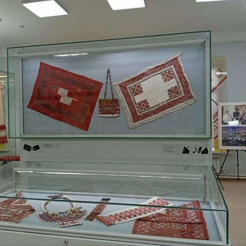 3Б класс в Музее чувашской вышивки