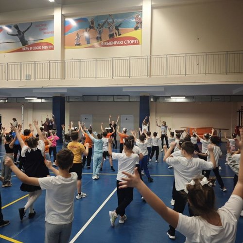 Утренняя зарядка с мамой!