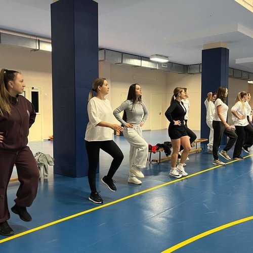 Утренняя зарядка с мамой!