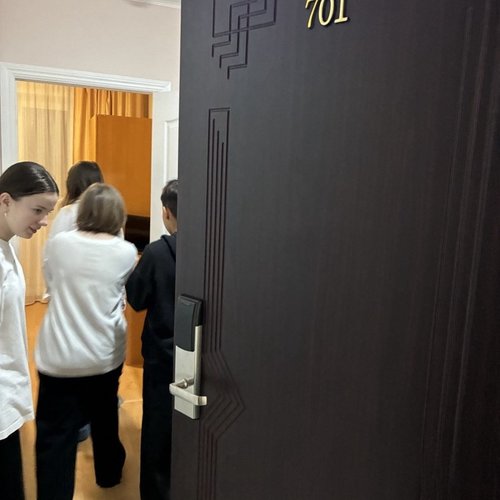 7Г класс знакомится с гостиничным бизнесом. 