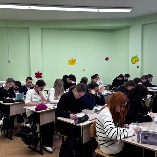 Ученики СОШ 1 - участники международной акции "Тест по истории "Уроки второй мировой"