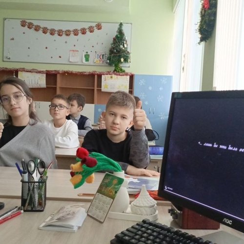 Просмотр видеороликов в рамках акции "Россия против террора"