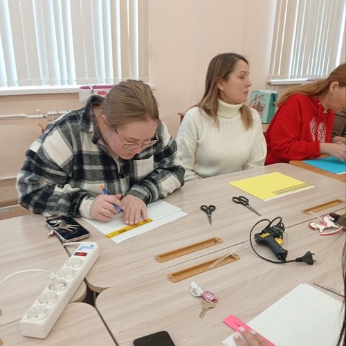 Новогодний мастер-класс для педагогов школы