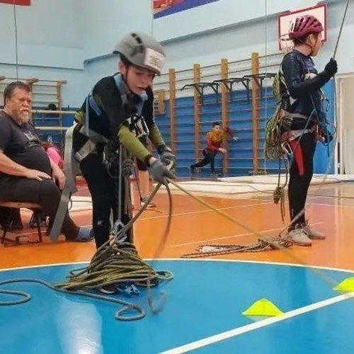 Наши на сборах по спортивному туризму в г. Цивильск