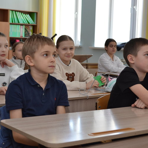 Урок "Жить экологично в мегаполисе" от волонтеров Лицея 2