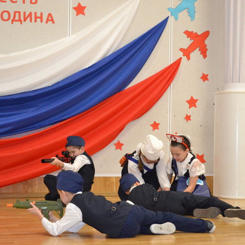 Конкурс военно-патриотической песни — яркое событие в нашей школе! 