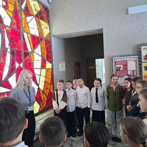 4Г класс в музее В.И. Чапаева