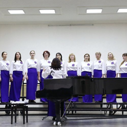 Школьный хор на Республиканском вокально- хоровом конкурсе «Голоса друзей»