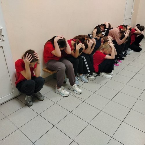 Учения по отработке сценария «Действия обучающихся, работников  образовательной организации и сотрудников охраны  при получении сигнала  гражданской обороны «Внимание всем!»  с информационным сообщением о воздушной тревоге