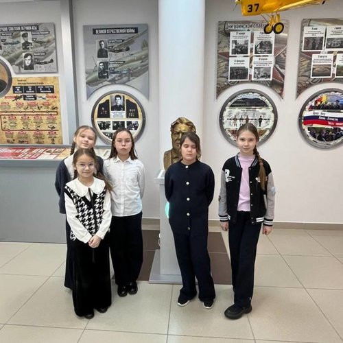 Четвероклассники на экскурсии в Чувашском кадетском корпусе ПФО