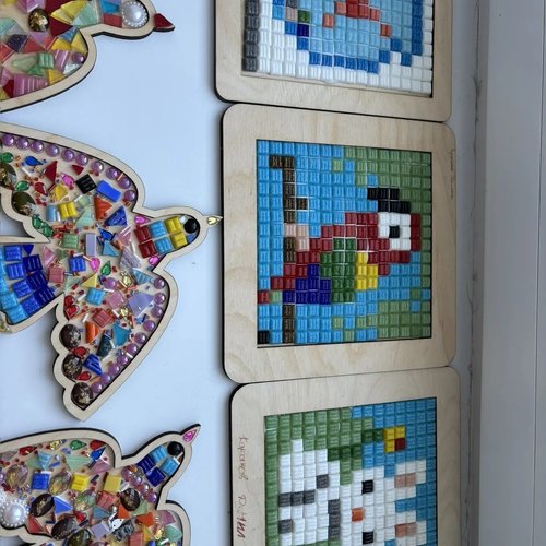 Чудо-мозаика в 3 "И": Братья наши меньшие оживают в руках юных мастеров!