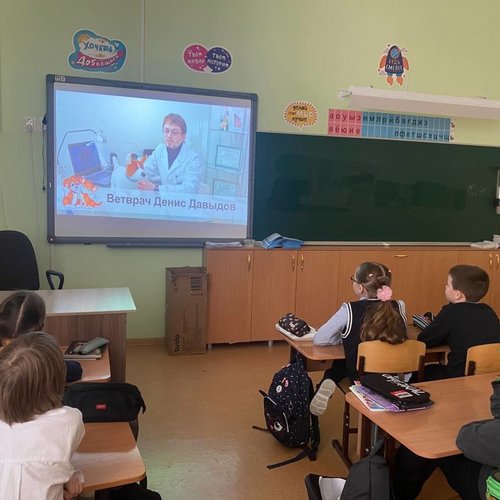 Дети в Чебоксарах учатся быть ответственными хозяевами: Уроки доброты к животным в СОШ №1! 🐾