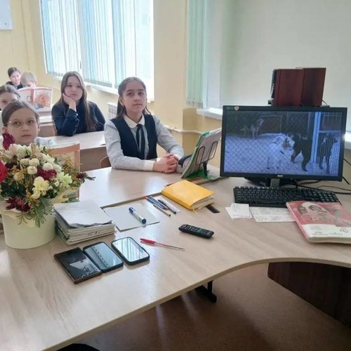 Дети в Чебоксарах учатся быть ответственными хозяевами: Уроки доброты к животным в СОШ №1! 🐾