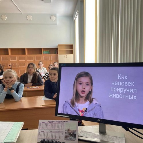 Дети в Чебоксарах учатся быть ответственными хозяевами: Уроки доброты к животным в СОШ №1! 🐾