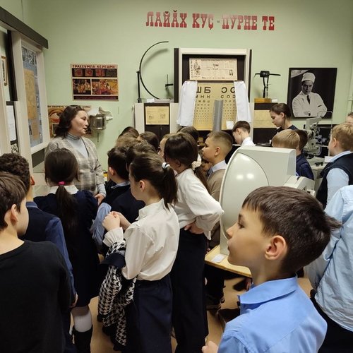 3Б на экскурсии в Музее истории медицины